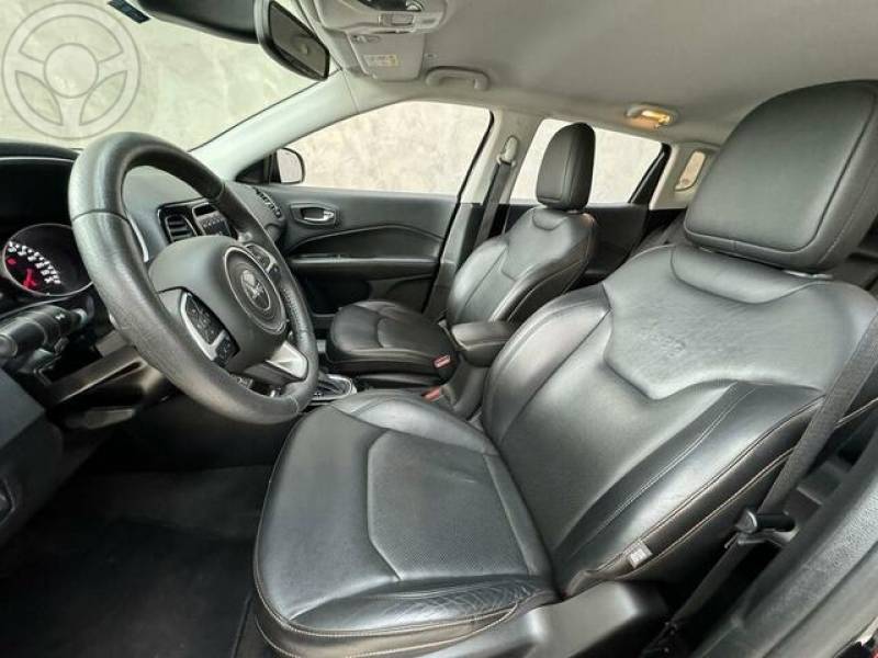 JEEP - COMPASS LIMITED 2.0 AT. FLEX - 2018/2019 - PRETA - R$ 109.900,00